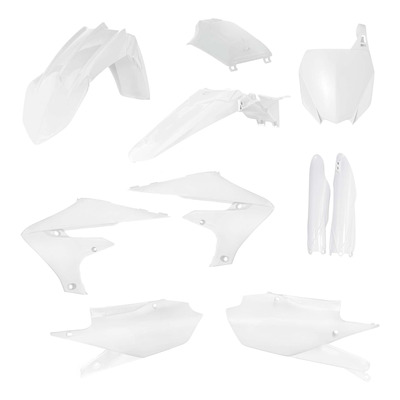 Kit Plastique Complet ACERBIS Type Origine Blanc - Yamaha 250 YZF 19-23