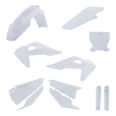 Kit Plastique Complet ACERBIS Type Origine Blanc (n°2) - Husqvarna TC / FC 19-22
