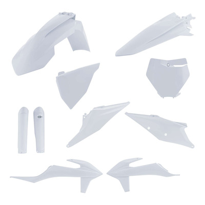 Kit Plastique Complet ACERBIS Type Origine Blanc (n°2) - KTM SX / SXF 19-22
