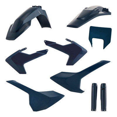 Kit Plastique Complet ACERBIS Type Origine Bleu Nuit - Husqvarna TE / FE 17-19