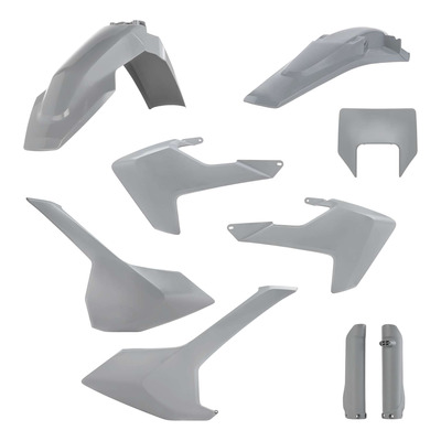 Kit Plastique Complet ACERBIS Type Origine Gris - Husqvarna TE / FE 17-19