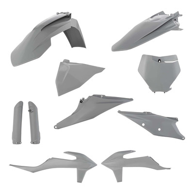 Kit Plastique Complet ACERBIS Type Origine Gris - KTM SX / SXF 19-22