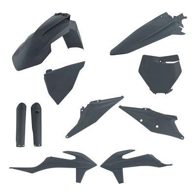 Kit Plastique Complet ACERBIS Type Origine Gris Métallisé - KTM SX / SXF 19-22