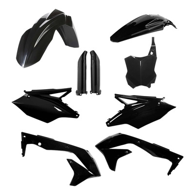 Kit Plastique Complet ACERBIS Type Origine Noir - Kawasaki 450 KXF 16-17