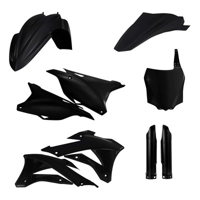 Kit Plastique Complet ACERBIS Type Origine Noir - Kawasaki 85 KX 14-21