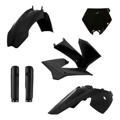 Kit Plastique Complet ACERBIS Type Origine Noir - KTM 85 SX 06-12