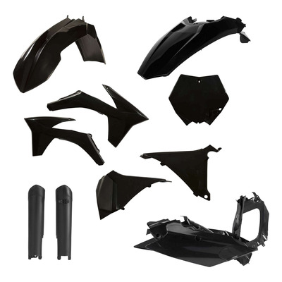 Kit Plastique Complet ACERBIS Type Origine Noir - KTM 125 / 250 SX 2011