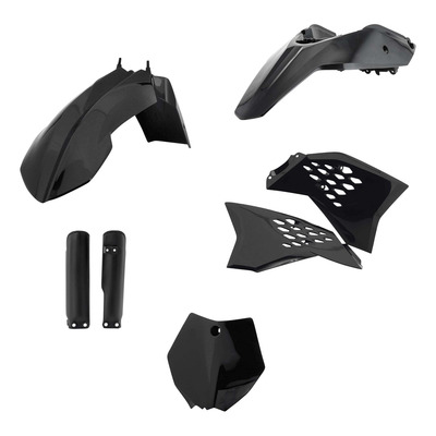 Kit Plastique Complet ACERBIS Type Origine Noir - KTM 65 SX 09-11