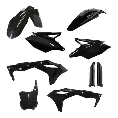 Kit Plastique Complet ACERBIS Type Origine Noir - Kawasaki 250 KXF 18-20