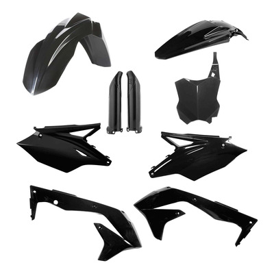 Kit Plastique Complet ACERBIS Type Origine Noir - Kawasaki 450 KXF 2018