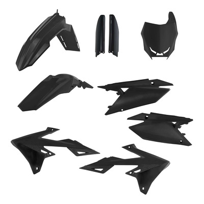 Kit Plastique Complet ACERBIS Type Origine Noir - Suzuki 450 RMZ 18-25