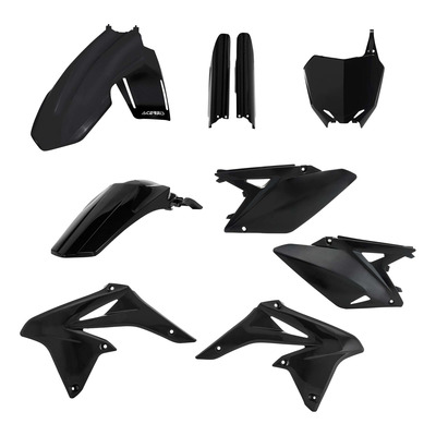 Kit Plastique Complet ACERBIS Type Origine Noir - Suzuki 250 RMZ 10-18
