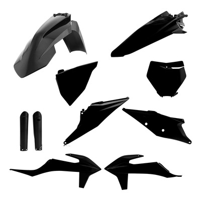 Kit Plastique Complet ACERBIS Type Origine Noir - KTM SX / SXF 19-22