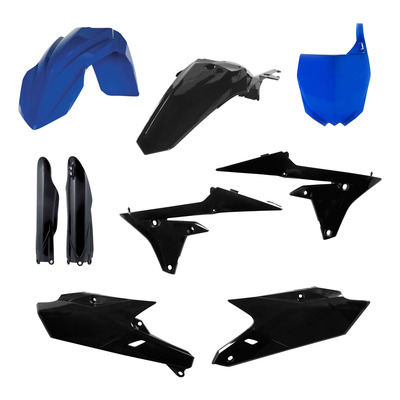 Kit Plastique Complet ACERBIS Type Origine Noir / Bleu - Yamaha 450 YZF 14-17