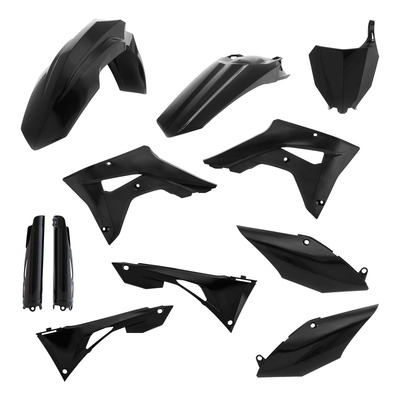 Kit Plastique Complet ACERBIS Type Origine Noir - Honda 450 CRF-R/RX 19-20