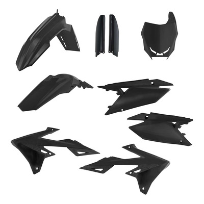 Kit Plastique Complet ACERBIS Type Origine Noir - Suzuki 250 RMZ 19-25