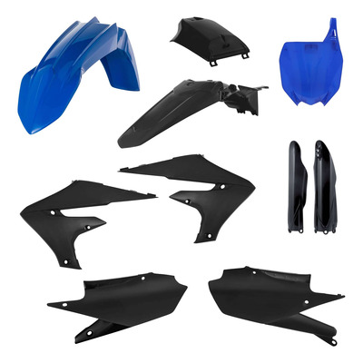 Kit Plastique Complet ACERBIS Type Origine Noir / Bleu - Yamaha 250 YZF 19-23
