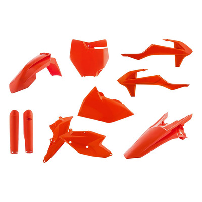 Kit Plastique Complet ACERBIS Type Origine Orange - KTM SX / SXF 16-18