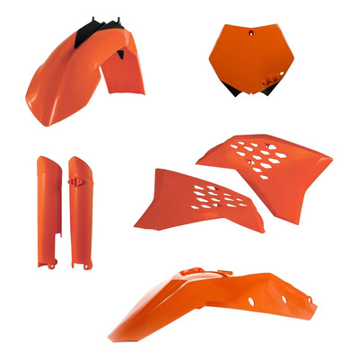 Kit Plastique Complet ACERBIS Type Origine Orange - KTM 250 à 505 SXF 08-10