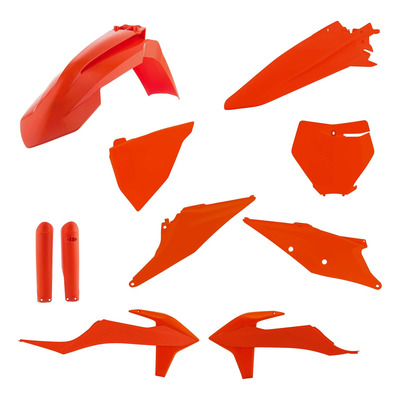Kit Plastique Complet ACERBIS Type Origine Orange - KTM SX / SXF 19-22