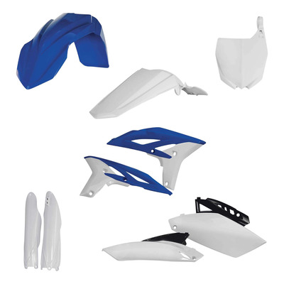 Kit Plastique Complet ACERBIS Type Origine Réplica Blanc / Bleu / Noir - Yamaha 250 YZF 10-13