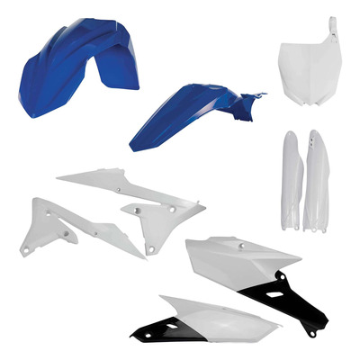 Kit Plastique Complet ACERBIS Type Origine Réplica 2014 Blanc / Bleu / Noir - Yamaha 450 YZF 14-17