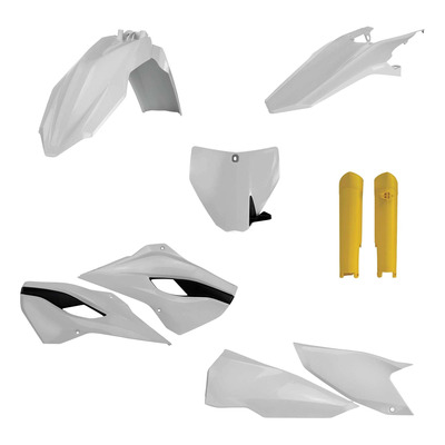 Kit Plastique Complet ACERBIS Type Origine Réplica Blanc / Jaune / Noir – Husqvarna 450 FC 14-15