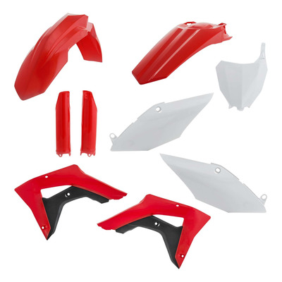 Kit Plastique Complet ACERBIS Type Origine Réplica 2018 Rouge/Blanc/Noir - Honda 450 CRF-RX 17-18