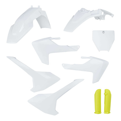 Kit Plastique Complet ACERBIS Type Origine Réplica Blanc / Jaune - Husqvarna 65 TC 17-23