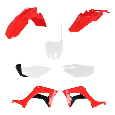 Kit Plastique Complet ACERBIS Type Origine Réplica Rouge / Blanc / Noir - Honda 110 CRF-F 19-24