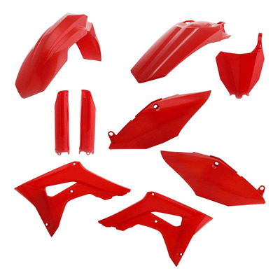 Kit Plastique Complet ACERBIS Type Origine Rouge - Honda 450 CRF-R 17-18