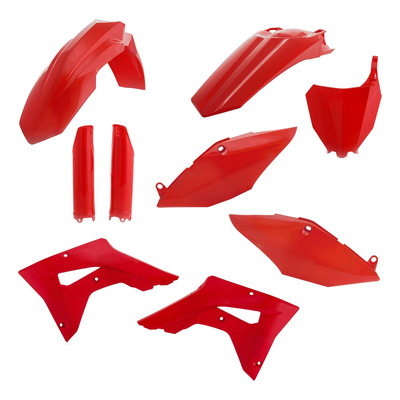 Kit Plastique Complet ACERBIS Type Origine Rouge - Honda 450 CRF-RX 17-18