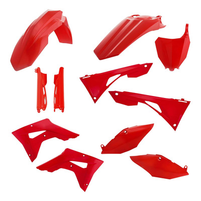 Kit Plastique Complet ACERBIS Type Origine Rouge - Honda 450 CRF-R/RX 19-20