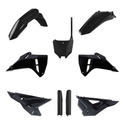 Kit Plastique Complet POLISPORT MX Type Origine Noir pour Honda 250 / 450 CRF-R 2025
