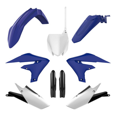 Kit Plastique Complet POLISPORT MX Type Origine Bleu / Blanc / Noir pour Yamaha 250 YZF 19-23