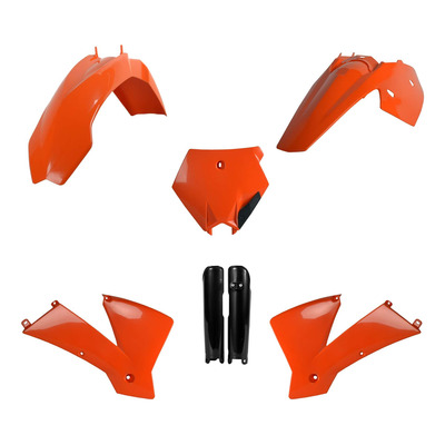 Kit plastique complet Polisport type origine couleur oem KTM SX 125 03-04