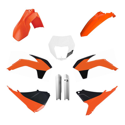 Kit plastique complet Polisport type origine couleur oem 2014 KTM EXC 300 14-15