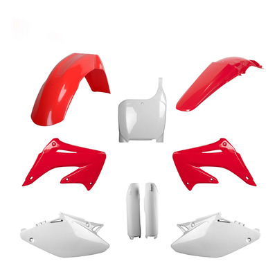 Kit plastique complet Polisport type origine couleur oem Honda CR 125R 02-03