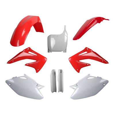 Kit plastique complet Polisport type origine couleur oem Honda CRF 450R 02-03
