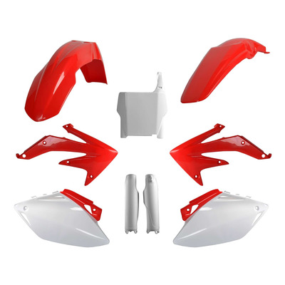Kit plastique complet Polisport type origine couleur oem Honda CRF 450R 2007