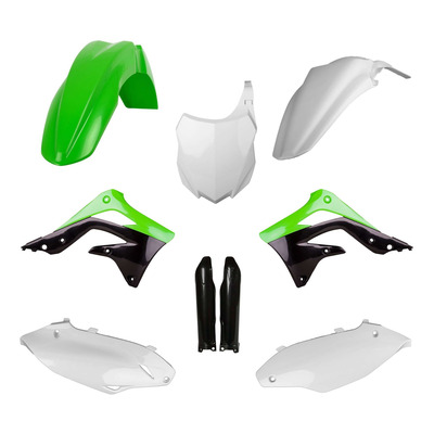 Kit plastique complet Polisport type origine couleur oem Kawasaki KX 450F 13-15