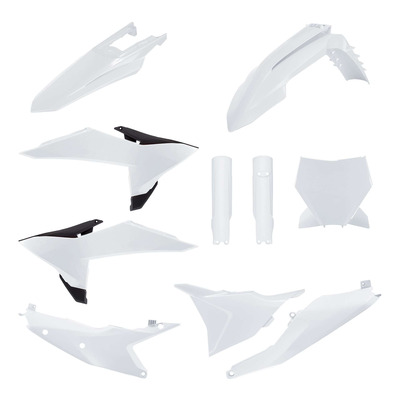 Kit plastique complet Polisport type origine blanc KTM XC-F 450 25-26