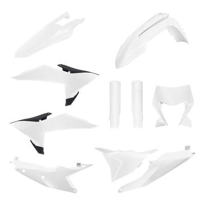 Kit plastique complet Polisport type origine blanc KTM EXC-F 500 2026