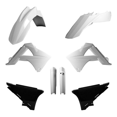 Kit plastique complet Polisport type origine blanc / noir GasGas EC 250 2011