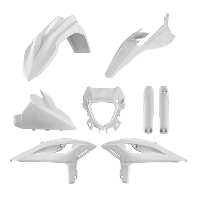 Kit plastique complet Polisport type origine blanc Beta RR X-Pro 125 2T 25-26