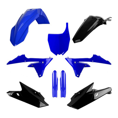 Kit plastique complet Polisport type origine bleu yamaha 1998 / noir Yamaha YZ 250F 14-18