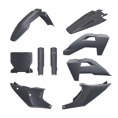 Kit plastique complet Polisport type origine gris Husqvarna TC 125 25-26