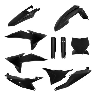 Kit plastique complet Polisport type origine noir KTM XC-F 450 25-26