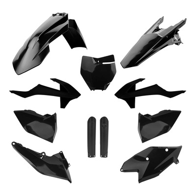 Kit plastique complet Polisport type origine noir KTM SX-F 450 16-18