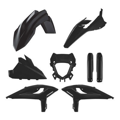 Kit plastique complet Polisport type origine noir Beta RR X-Pro 125 2T 25-26